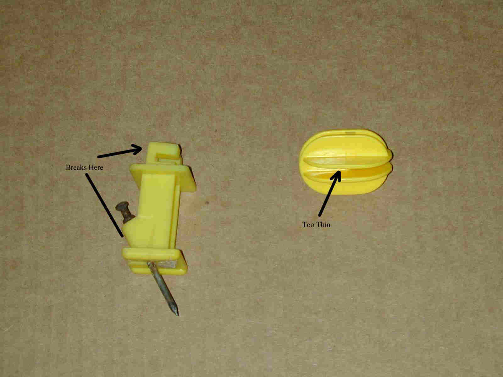 Beverage antenna insulators