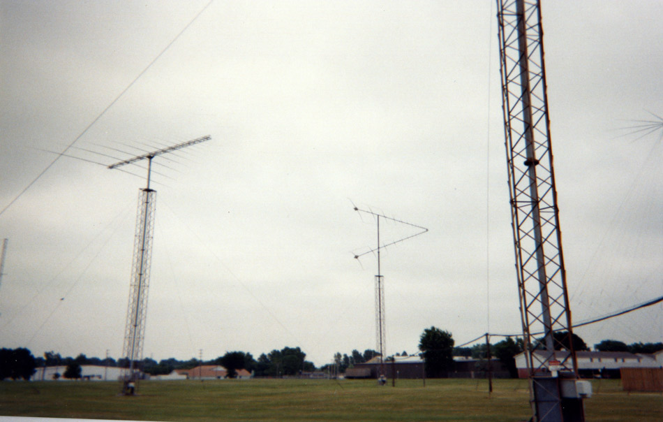 Log periodic array, at Collins in Cedar Rapids Iowa