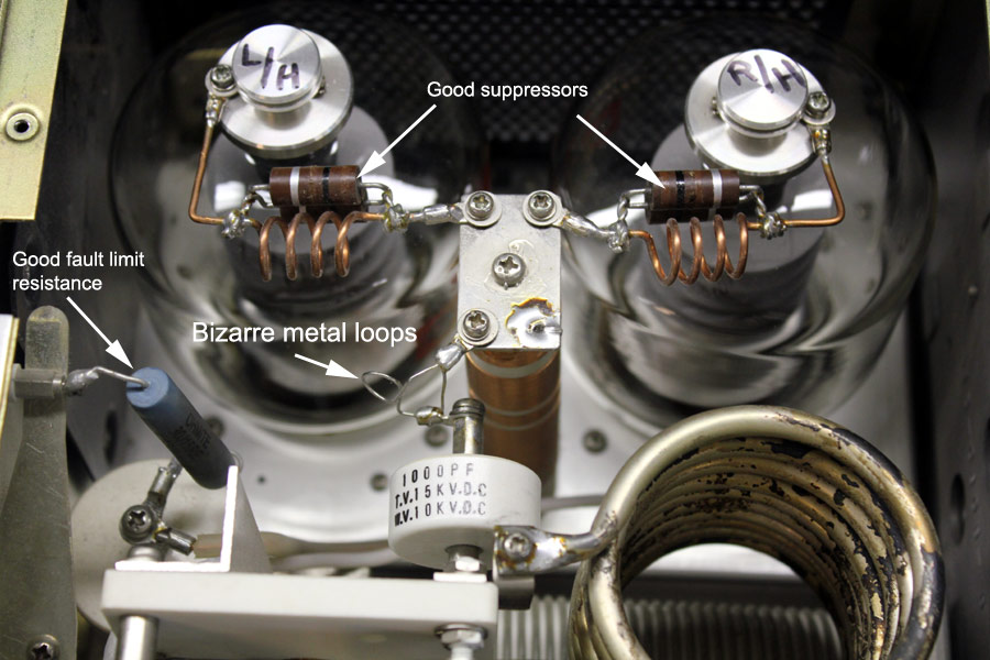 Modification Kenwood TL922 Amplifier suppressor