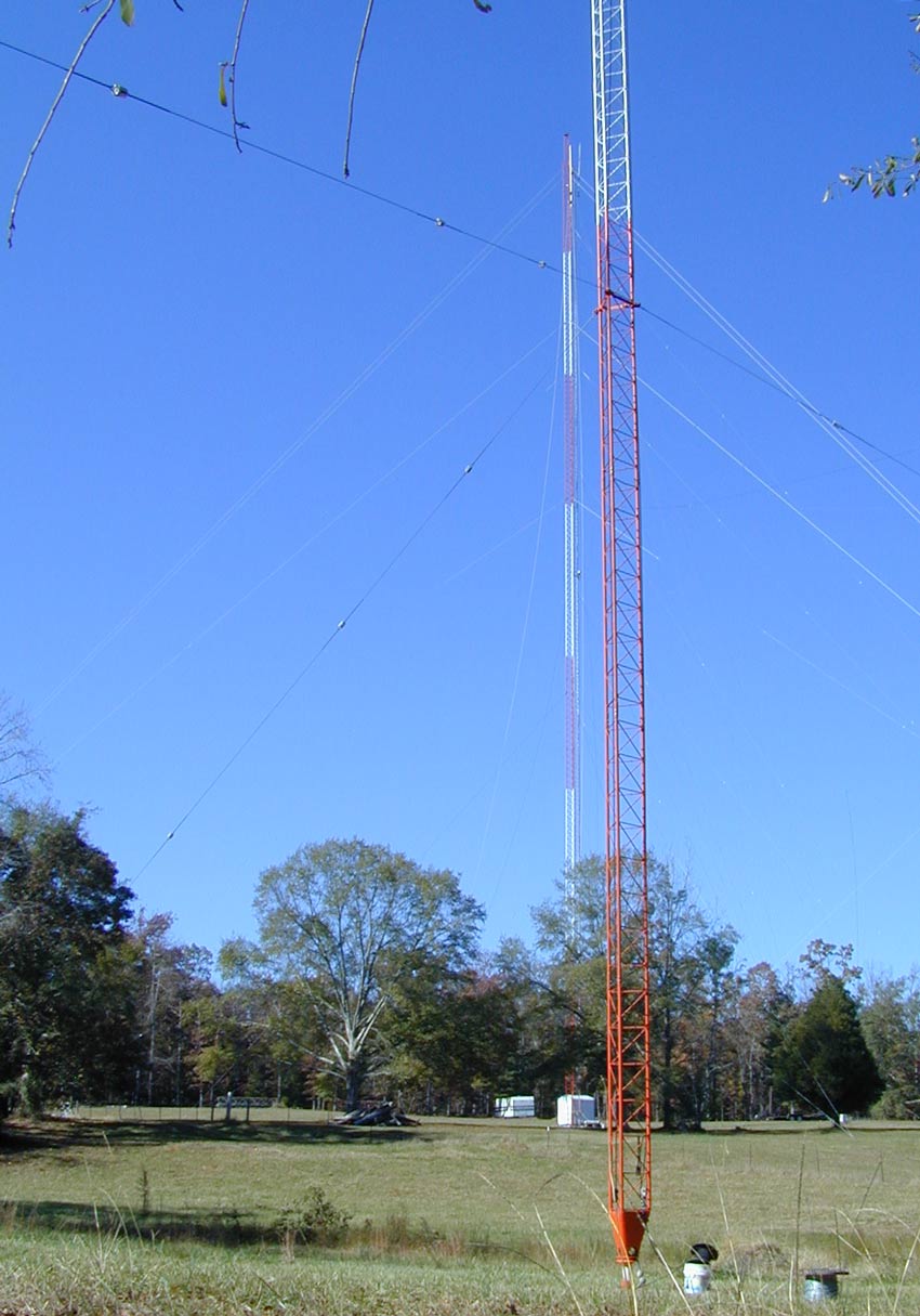 Tower installation.