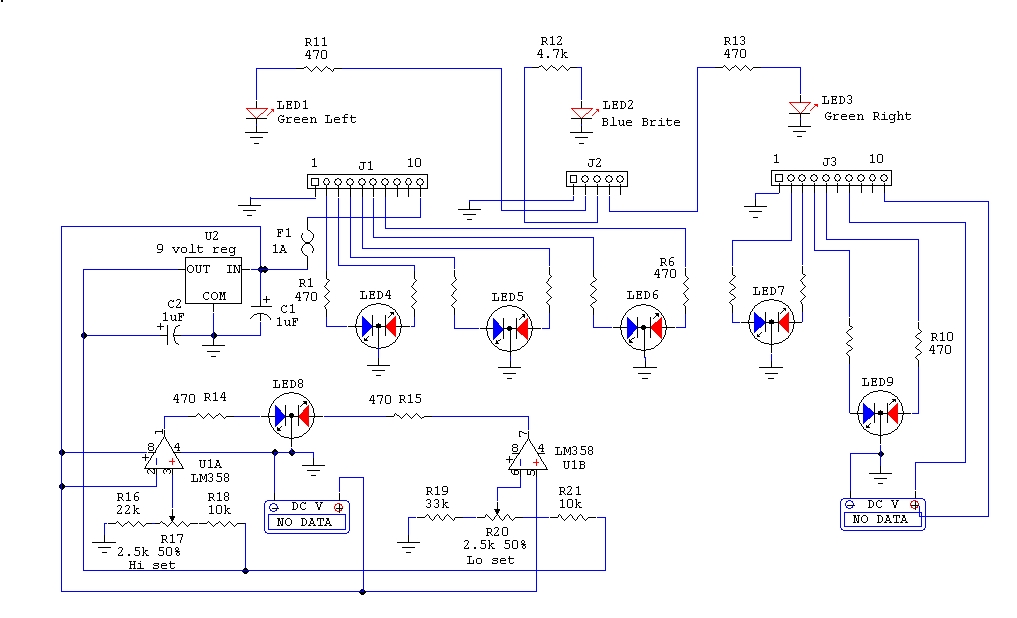 Dash warning from sensor voltage