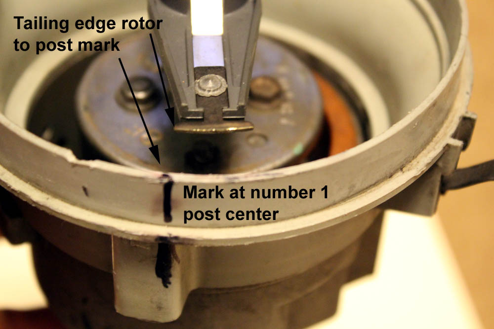 alignment of rotor to distributor body