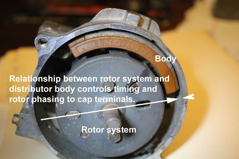 Ford distributor timing stabbing