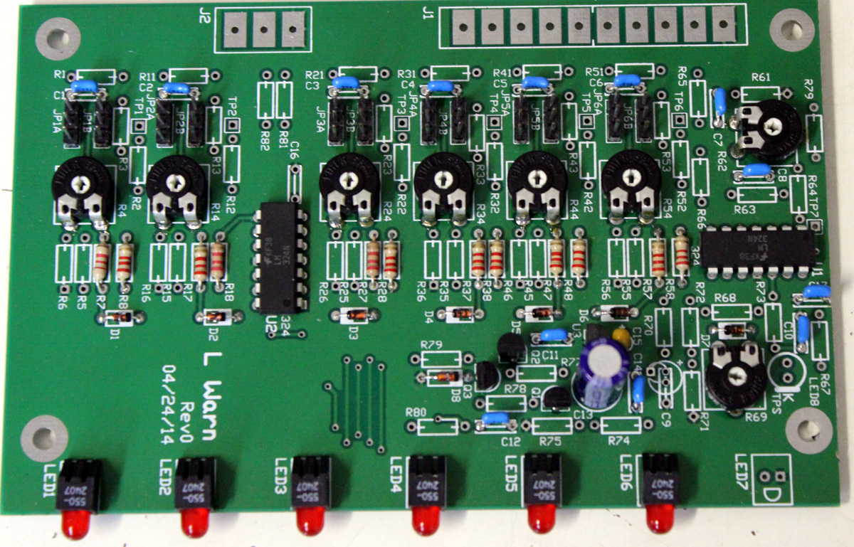 L-warn warning system for racing engine