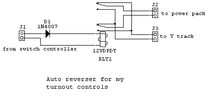Auto-reverse for Y track