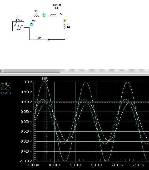 Perfect inductor spice model