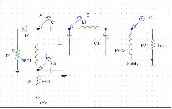 vacuum tube tank circuit model