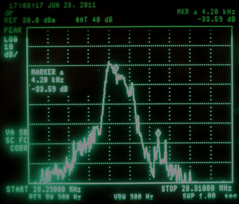 AL811h IMD BW VOICE AT 800 WATTS PEP