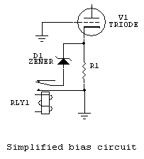Simplified bias switching circuit