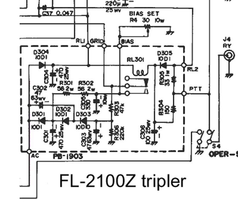 FL-2100Z bias tripler