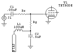 Grid driven passive amplifier