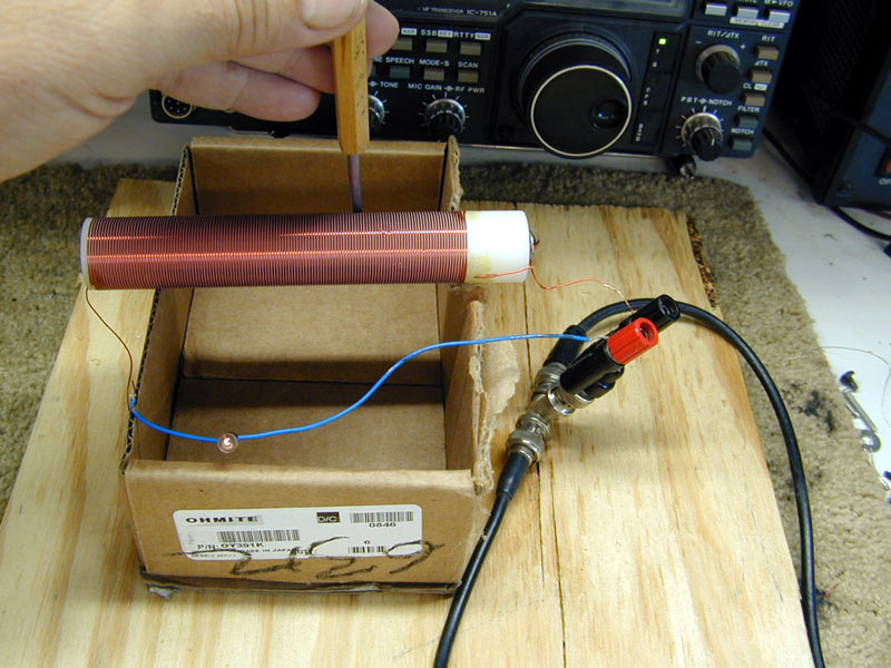 higher resonance of RF plate choke