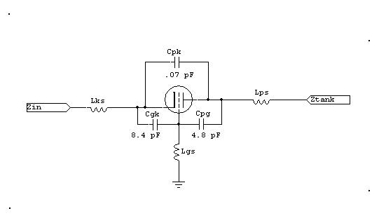 3-500Z capacitances