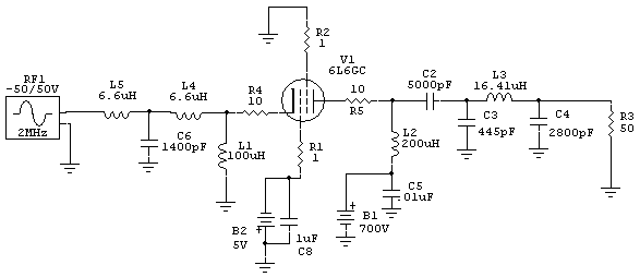 Bad tuned input high impedance to tube