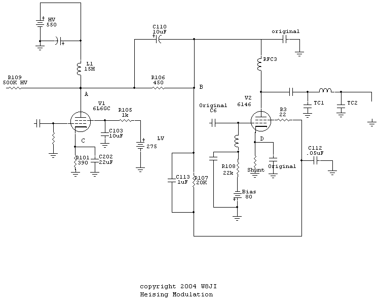 Heising modulation schematic