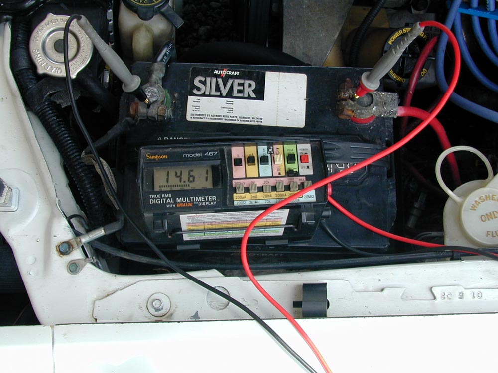 Charging Voltage Test and Starter Motor Tester Voltage Testers Digital Automotive Battery